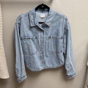 Z Supply Denim Blue Women's Jacket/Top